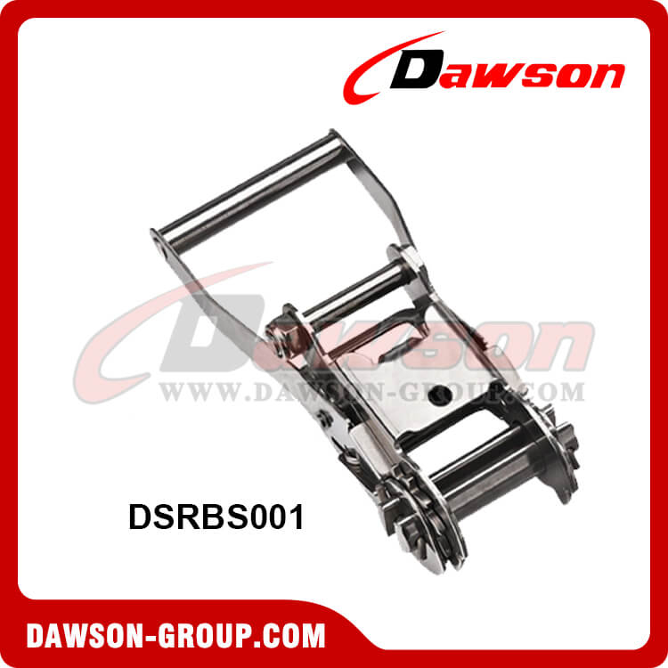 DSRBS001 BS 3000 кг / 6600 фунтов 2 дюйма, пряжка с храповым механизмом из нержавеющей стали
