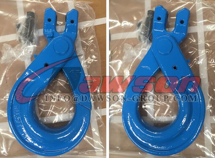 Gancho autoblocante tipo horquilla europea G100 para eslingas de cadena de elevaci&oacute;n - Dawson Group Ltd. - Proveedor de China