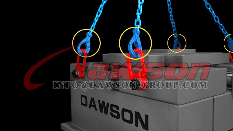 Aplicaci&oacute;n del gancho autoblocante de horquilla tipo europeo G100 - Dawson Group Ltd. - Fabricante, f&aacute;brica de China