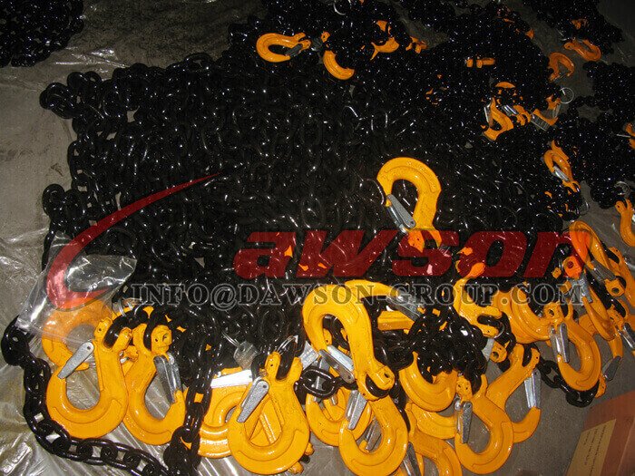 Eslinga de cadena de una sola pierna de grado 80, Eslinga de cadena G80 para elevaci&oacute;n - Dawson Group Ltd. - Fabricante, proveedor de China