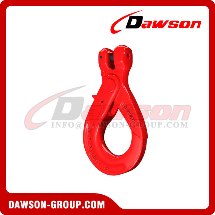 DS738 G80 Gancho autoblocante de horquilla mejorado para eslingas de cadena de elevaci&oacute;n - Dawson Group Ltd. - Fabricante de China