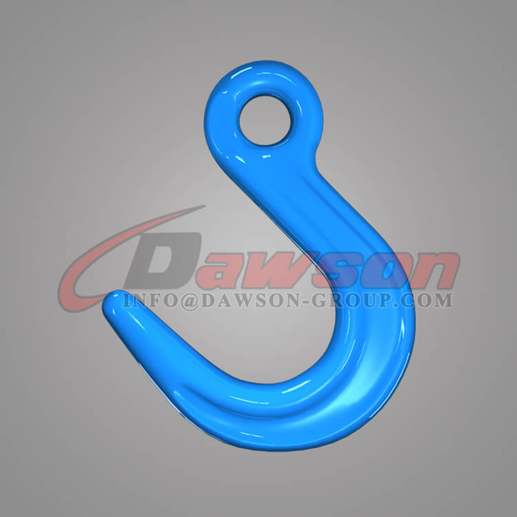 Gancho de fundi&ccedil;&atilde;o de olho forjado G100, gancho de abertura grande grau 100 - Dawson Group Ltd.