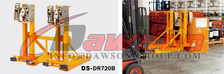 تطبيق سلسلة DS-DR Grip Forklift Drum Grab Clamp - Dawson Group Ltd. - الصين المورد