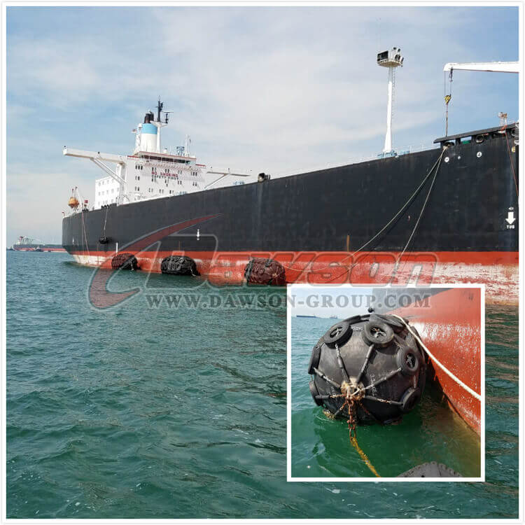 Aplicaci&oacute;n de defensa de caucho neum&aacute;tica marina tipo Yokohama - Dawson Group Ltd. - Fabricante, proveedor y f&aacute;brica de China