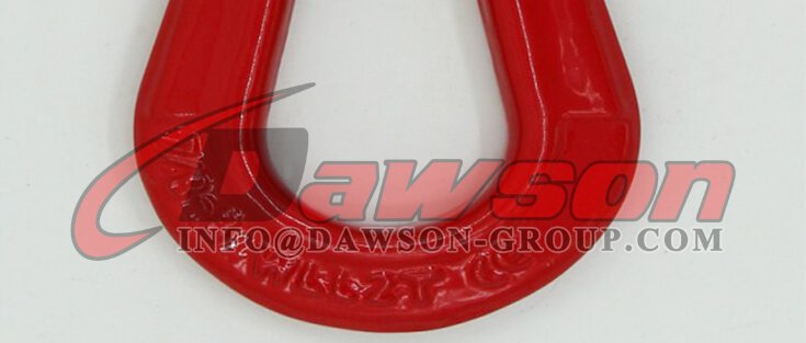 リフティングチェーン用 G80 鍛造スチールロングオメガリンク - Dawson Group Ltd. - 中国メーカー