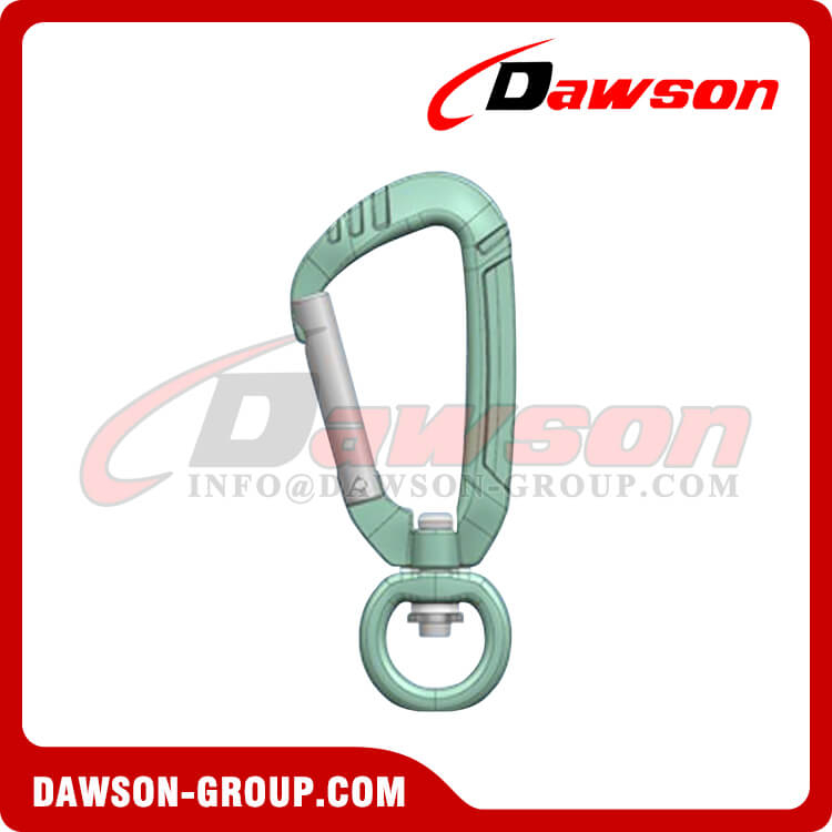 Gancho de presión de aleación de aluminio DS7803D1, clip de presión de mosquetón de aluminio
