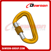 DS7802B Gancho de seguridad de aleación de aluminio 7075, hebilla para escalada en roca