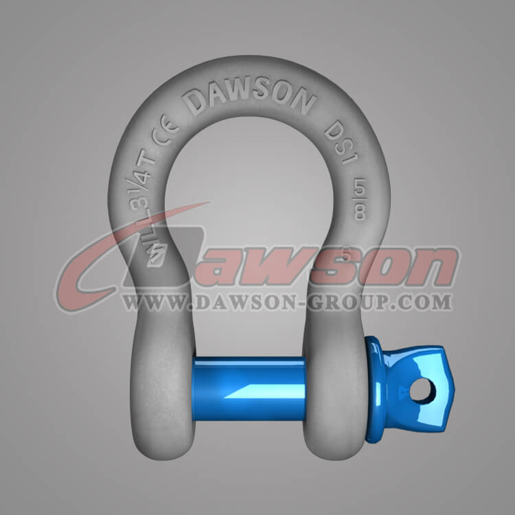 Dawson Brand Hot Dip Galvanized US Type Bow Shackle with Screw Pin - Dawson Group Ltd. - China Manufacturer, Supplier, Factory Dawson Brand Hot Dip المجلفن نوع القوس تكبل الولايات المتحدة مع دبوس لولبي - Dawson Group Ltd. - الصين الصانع والمورد والمصنع