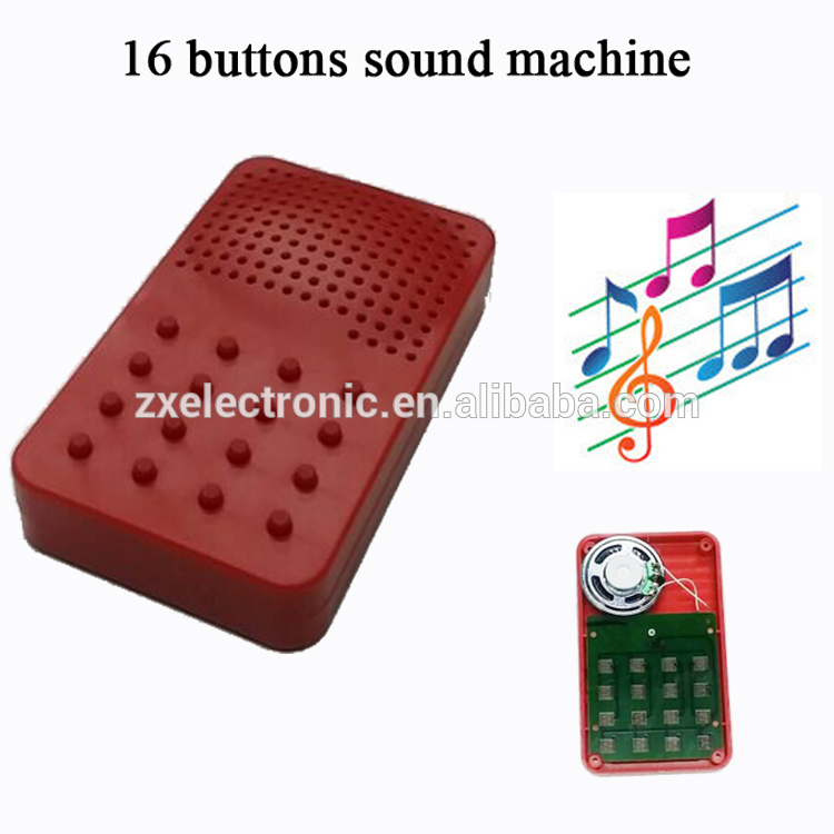 102*60*18mm 80 Seconds Music Machine With 16 Different Songs
