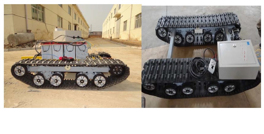 Robot Rubber Track Chasis