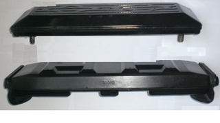Rubber track shoe pad