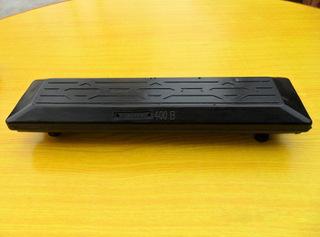 Rubber track shoe pad