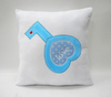 Valentine Gift Pillow Cushion Plush Cushion with Lock Heart 