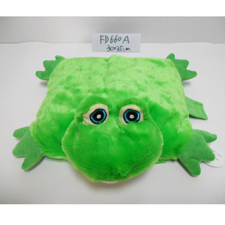 Cute Stuffed Plush Animal Baby Frog Pillow 