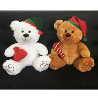 Christmas Giant Plush Toy Teddy Bear with Hat