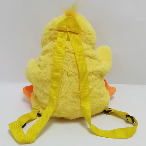 Plush Soft Cartoon Yellow Duck Backpack for Kids
