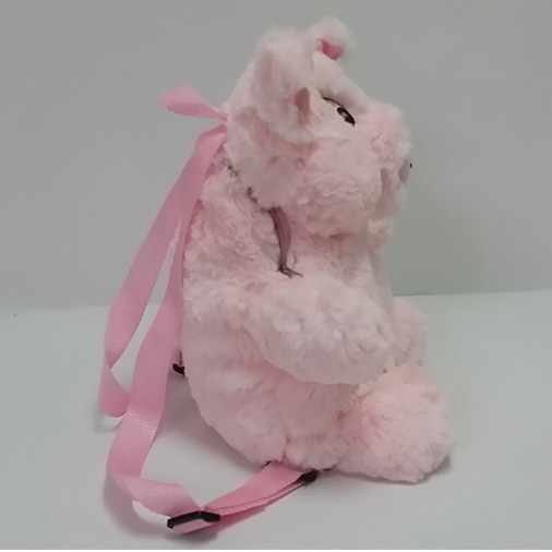 Plush Soft Toy Cartoon Pig Backpack for Kids