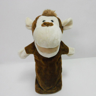 Kids Plush Monkey Soft Animal Hand Puppet