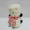 Custom Plush Spotty Dog Shaped Animal Blanket for Kids
