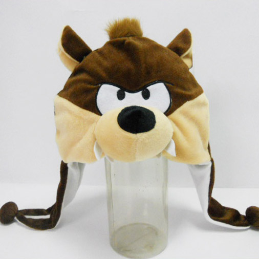 Soft Plush Dog Kids Winter Hat 