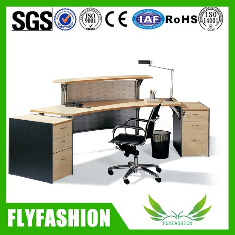 China Half Round Office Reception Table Checkout Counter Pt 14