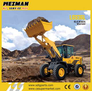 LG936L Front End Wheel Loader with Short Base, Large Breakout, Sdlg High Cost Performance