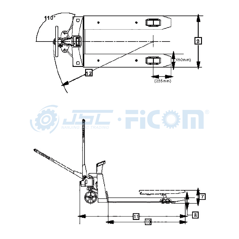 E20M / E20MP Hand Pallet Truck