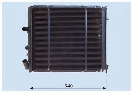 Radiator for RENAULT