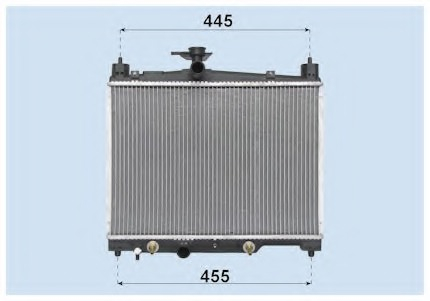 Radiator for TOYOTA