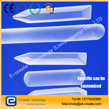 Quartz crystal boat Slotted boat