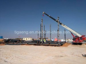 Atelier multi de structure m&eacute;tallique d'entrep&ocirc;t de structure m&eacute;tallique d'envergure avec la grue