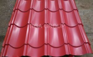 Materiales de material para techos del metal/precio de f&aacute;brica prepintado colorido del material para techos de la hoja de acero