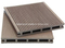 2017 Decking imperm&eacute;able &agrave; l'eau ext&eacute;rieur de vente chaud WPC parquetant le Decking creux