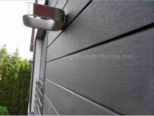 Le plastique en bois parquette les mat&eacute;riaux d&eacute;coratifs de mur ext&eacute;rieur de WPC/rev&ecirc;tement en bois de PE