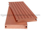 &Eacute;tage ext&eacute;rieur en plastique respectueux de l'environnement de Decking du compos&eacute; WPC en bois solide