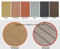 Panneau compos&eacute; en plastique en bois de terrasse de WPC pour le Decking de jardin