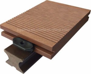 Le Decking de WPC embarque la qualit&eacute; superbe et pratiquement exempt d'entretien creux/solides