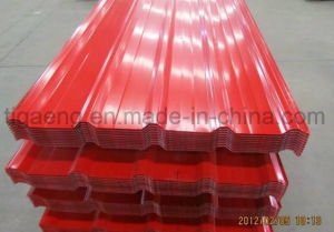 Toiture enduite de couleur trap&eacute;zo&iuml;dale de qualit&eacute; de premier niveau