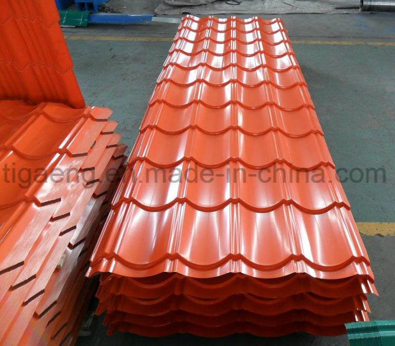 Top Grade PPGI/PPGL Glazed Steel Tile for Ethiopia and Mozambique