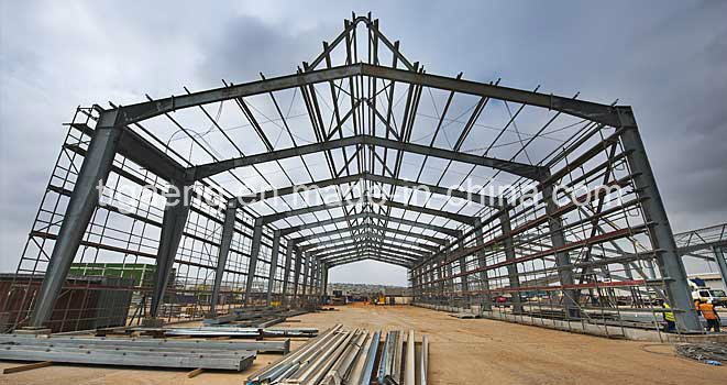 Prebuilt Steel Structure Supermarket/Shopping Mall for Chile