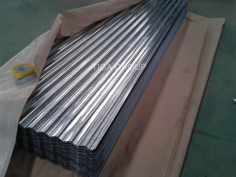 Galvanized Wave Roof Tile/Zinc Coated Corrugated Steel Metal Roofing