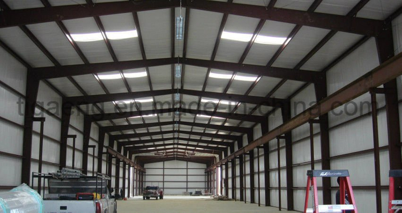 Low Cost Heavy Steel Structure Supermarket/Large Temporary Office for Egypt