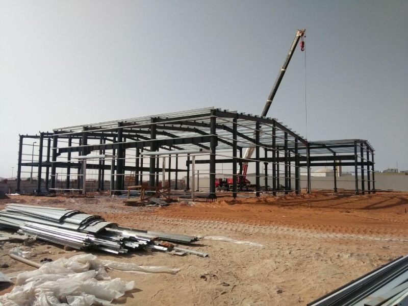 Prebuilt Steel Structure Supermarket/Shopping Mall/Office