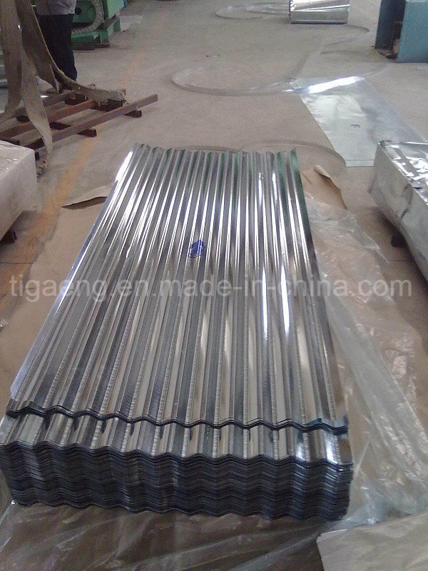 Good Quality Corrugated/Trapezoidal Galvanized Steel Roofing Tile