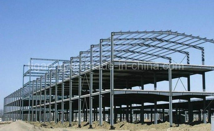 Low Cost Heavy Duty Steel Structure Supermarket/Large Temporary Office/Exhibition Center