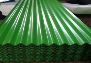 Placa de material para techos de acero acanalada de la alta calidad PPGI/PPGL