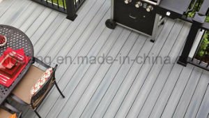 Hoja al aire libre antifisuras ign&iacute;fuga del Decking de la instalaci&oacute;n simple WPC
