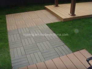 Tarjeta pl&aacute;stica de madera del PE del compuesto Decking/WPC DIY de la larga vida