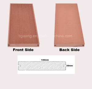 Suelos impermeables del Decking de madera compuesto ULTRAVIOLETA anti WPC