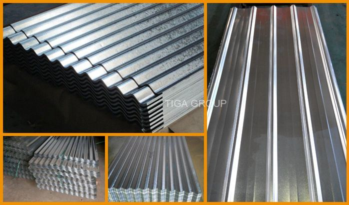 Aluzinc Corrugated Roofing Tile Galvalume Steel Sheets for Wall Cladding